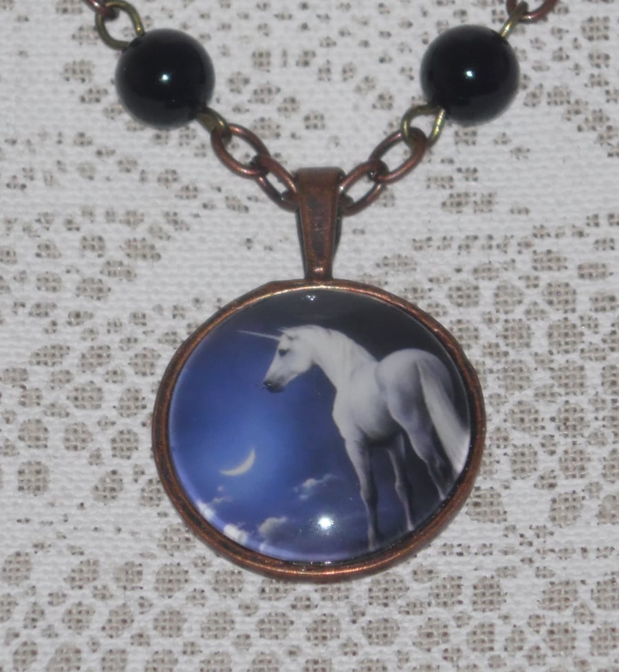 Mythical Dream Unicorn necklace
