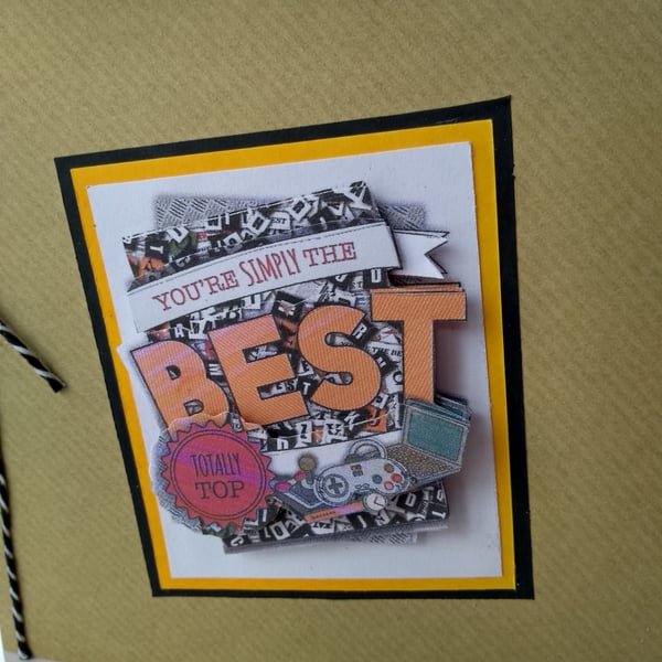 You're simply the best father's Day card