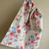 Laura Ashley cotton drawstring bag