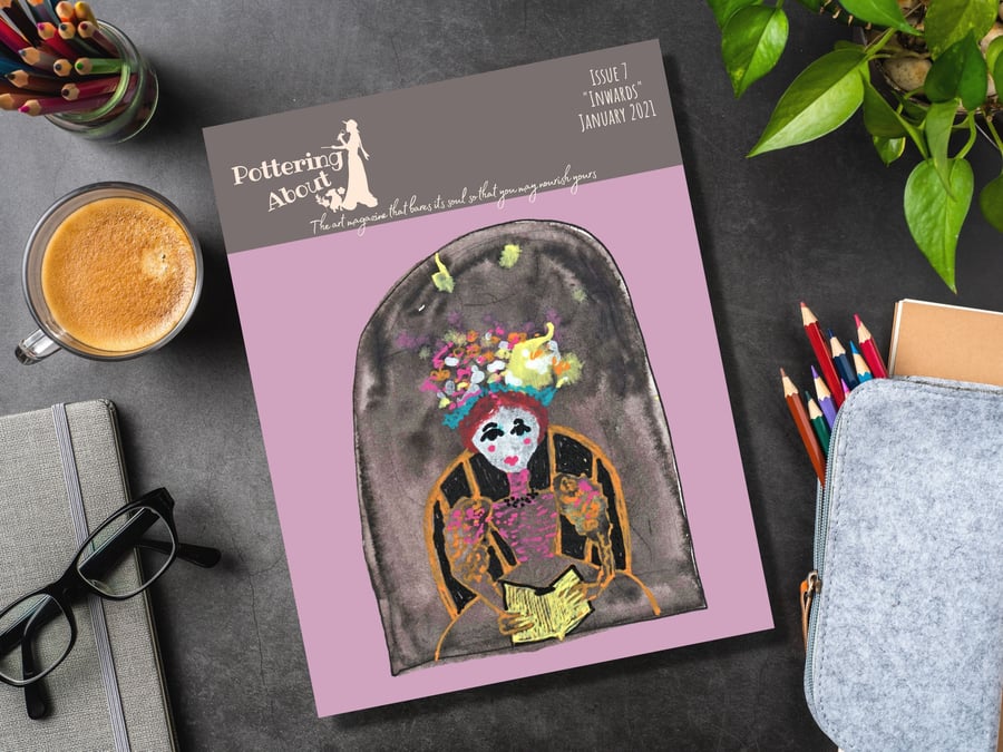 Art Magazine - Drawing & Painting - The Pottering Artist Issue 7