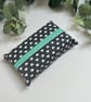 Tissue Holder: Grey Hearts