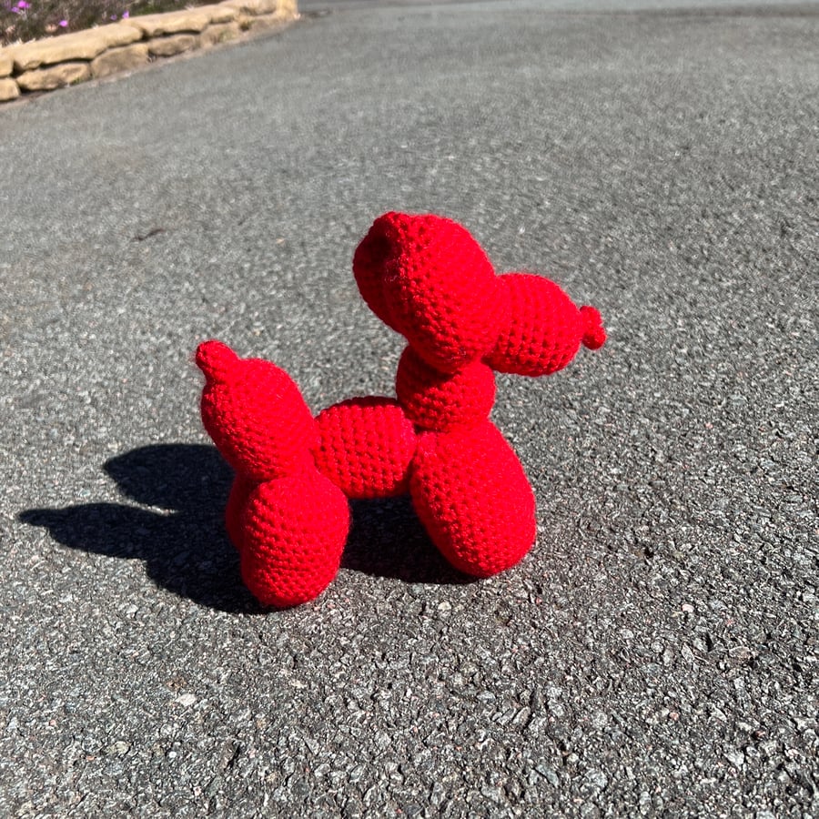 Crochet Balloon Dog Folksy