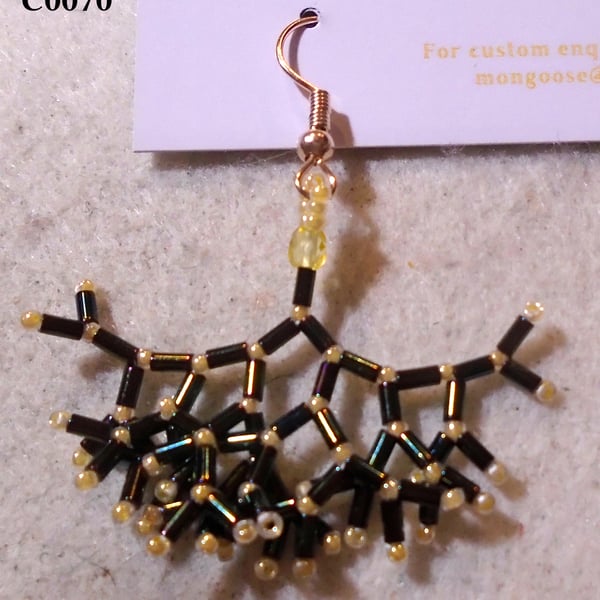 Fractal-style earrings (customisable)