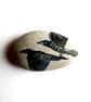 Painted Ravens Stone - Handpainted Nature Inspired Calming Joy Art Gift - Image 2