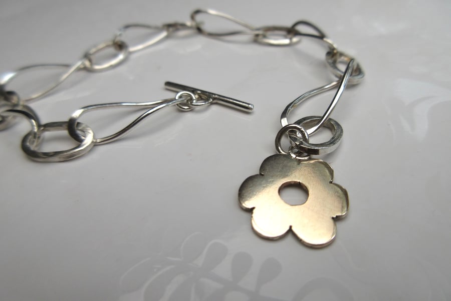 Handmade Twist Link Bracelet