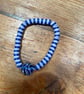 Blue Stripy Bracelet (535)