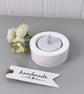 White Round Tea light Holder – Candle Holder - Minimalist Decor