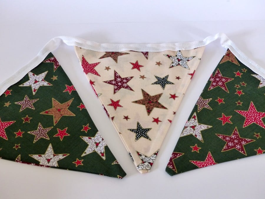 Christmas Star Bunting