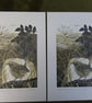 Little Jenny Wren - linoprint - Image 4