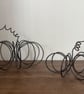 Handmade Wire Pumpkin 