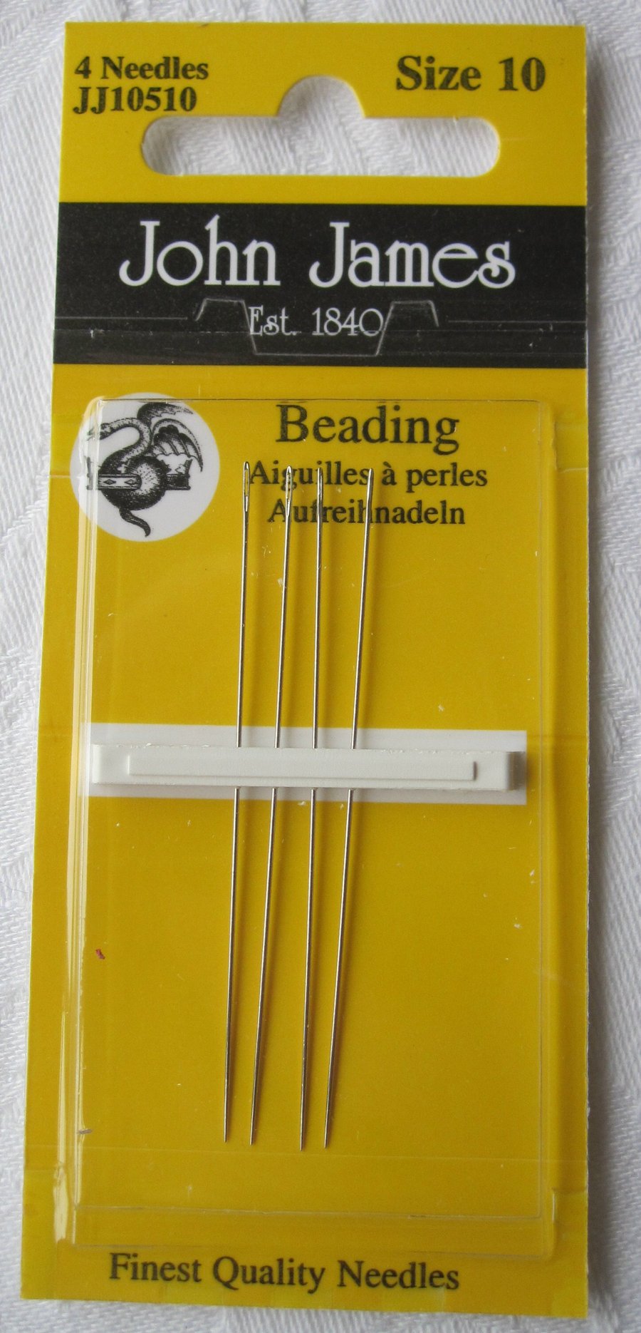 John James Beading Needles Size 10&13 JJ10503 Folksy