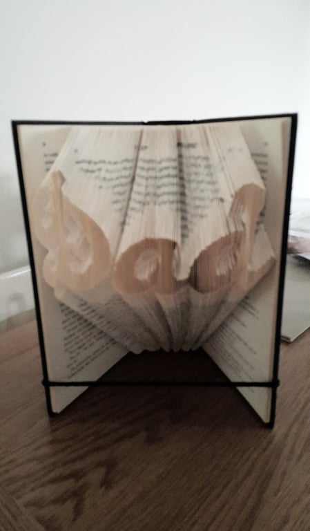 Dad 4 MMF Book Folding Pattern - EMAILED PDF PATTERN