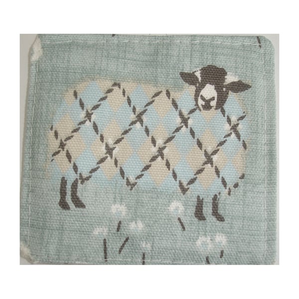 Sheep Fabric Coaster Coasters