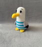 Crochet Seagull Plushie - CE Tested Seagull Soft Toy - Handmade Amigurumi Plush