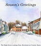 Burnham-on-Crouch the High Street in Snow - Image 1