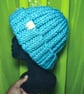 Basic Teal Chunky Beanie - Image 2