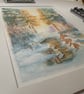 Spring in the woods - Original Watercolour Art - Image 5