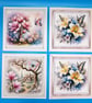 Set Of 4 Notecards, Thank you cards
