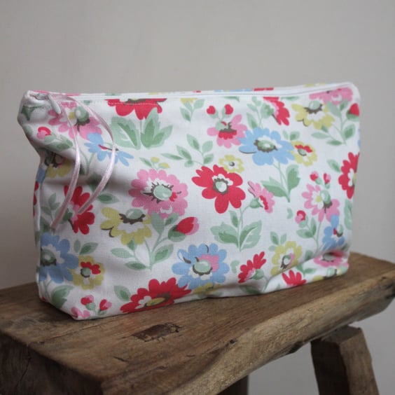 Cath Kidston floral zip up pouch - postage inc