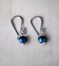 Pearl drop earrings. - Image 4