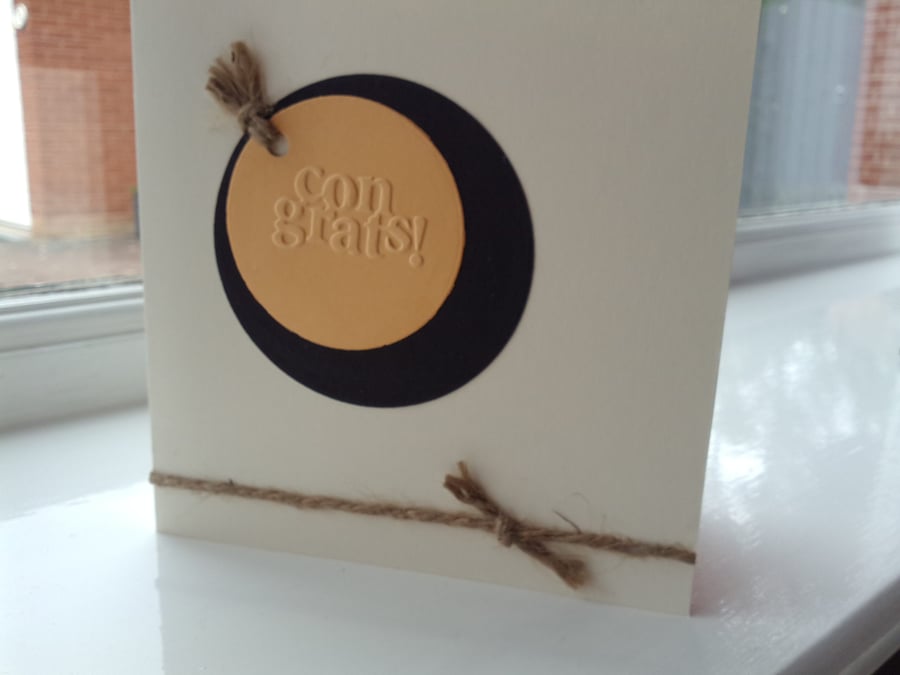 Congratulations card