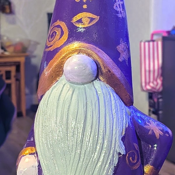 Magical Wizard Garden Gnome, Garden Ornament