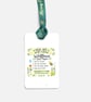Set of 4 Plantable Christmas Gift Tags, Wildflower Seed Paper, Festive Owl Tags - Image 7