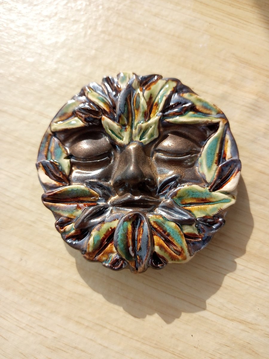 Greenman fridge magnet
