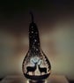 Winter Woodland Gourd Lamp - Image 3