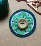 Embroidered Retro Folk Art Flower Felt Brooch SECONDS SUNDAY - Image 5