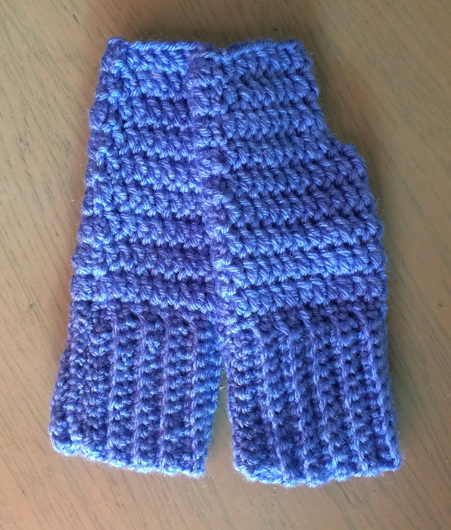Childrens fingerless gloves 