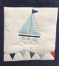 Large tote, baby bag, beach bag, shopping bag, nautical  - Image 3
