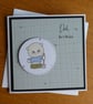 Gardening Bear Card For Dad - Father's Day, Birthday - Image 10