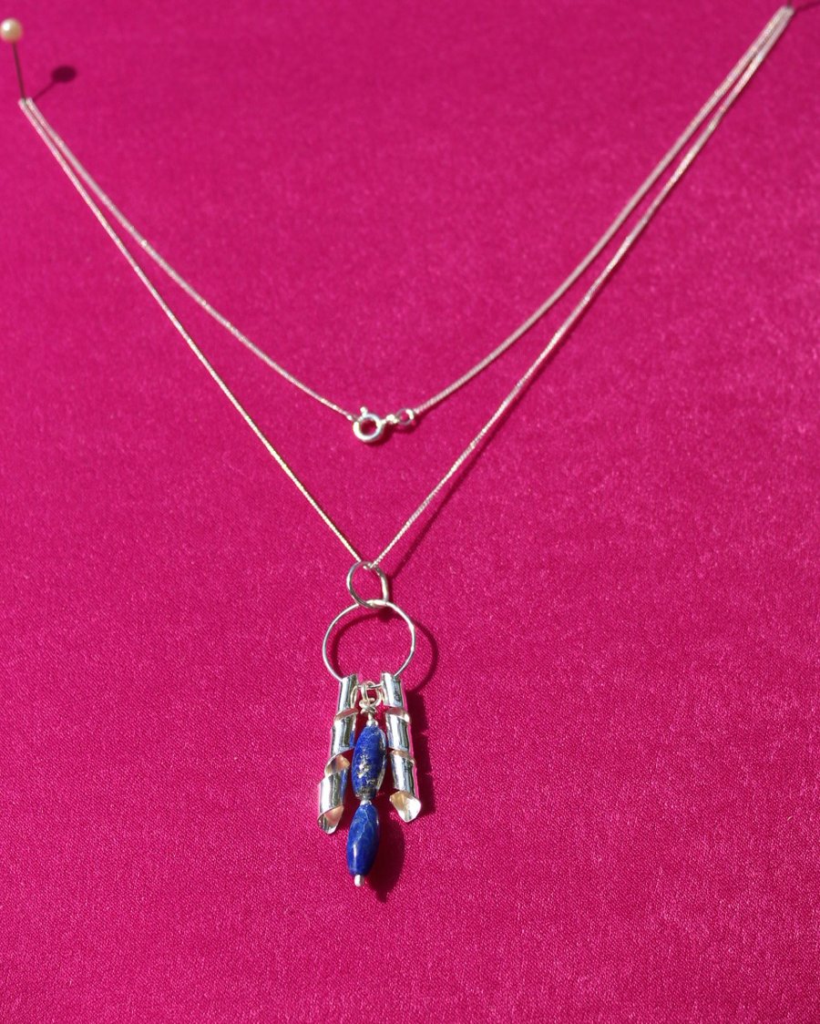 Silver & Lapis Lazuli necklace