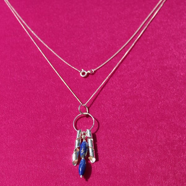 Silver & Lapis Lazuli necklace