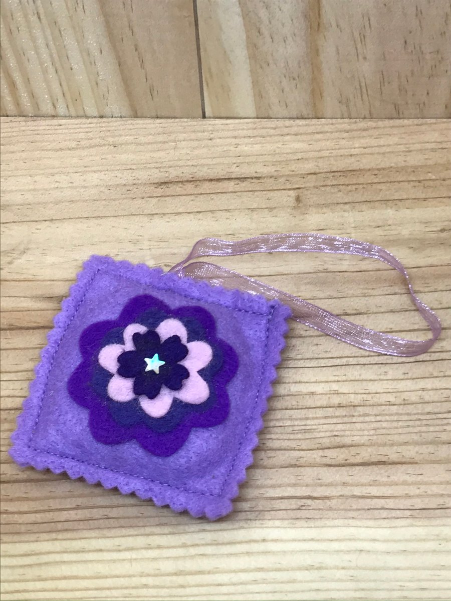 Felt Lavender Bag. (316)