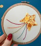 Shooting Star Printable Embroidery Pattern