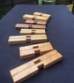 X-Shaped Magnetic Trivet Set – Solid Wood Hot Pot Stand - Image 2