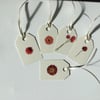 Gift tags.Set of 5 gift tags.Tags for gifts. Ref 183. 