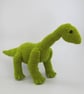 Crochet Brachiosaurus Plush: Green Dinosaur Stuffed Toy - Image 2