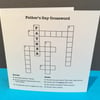 Father's Day Crossword Card