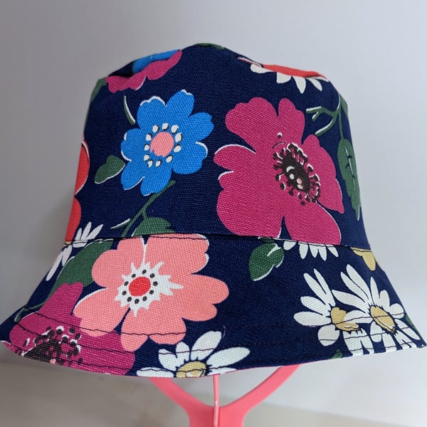 Bucket Hat in Floral Cath Kidston Fabric