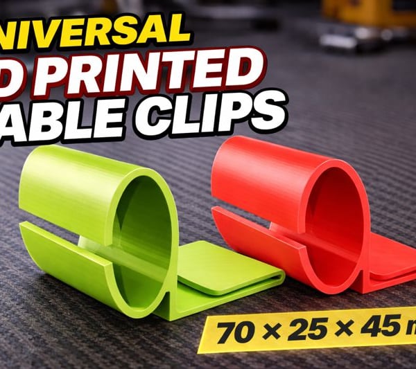 Universal Interior Cable Holder – 70 - 25 - 45 mm