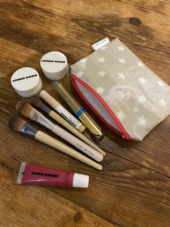 Oil Cloth Make Up Bag (764)