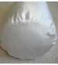 Mulberry Silk Bolster COVER ONLY Pillow Cushion Case 6x16 inch Cylinder Ivory - Image 4