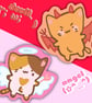 Angel n Devil Cat Stickers