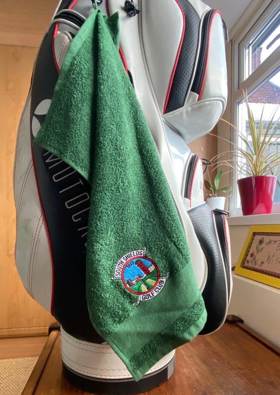 South Shields Golf Club towel