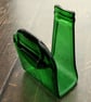 Handmade Fused Glass Recycled Beer Bottle Napkin Holder - Slumped Bottle - Image 5