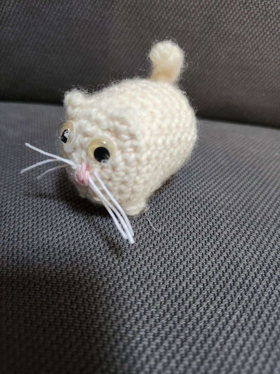 Mini Amigurumi Crochet Cat