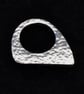 Hammered Sterling Silver Ring - Image 2